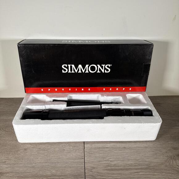 Simmons Spotting Scope Model 41200 Model 1200 Zoom Compact 15-45x50 W/ Tripod